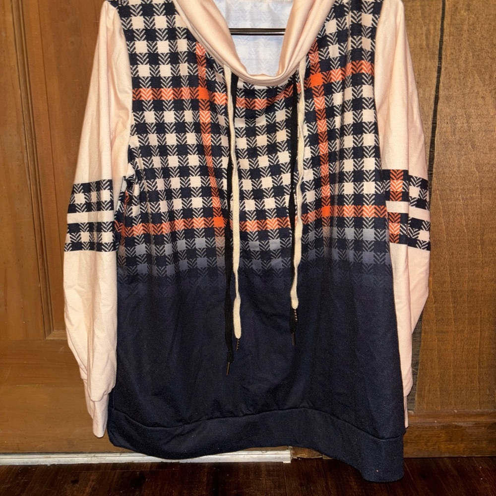 Plaid Patterned Women's Sweater